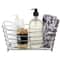 Simplify Wire Towel Basket with Chrome Ball Feet
